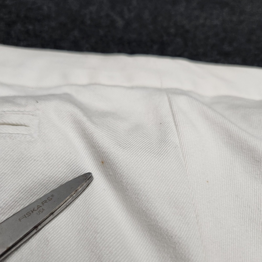 Ralph Lauren Sport Women's Size 8 White StretchTapered Leg Crop Pants Denim - Picture 11 of 11